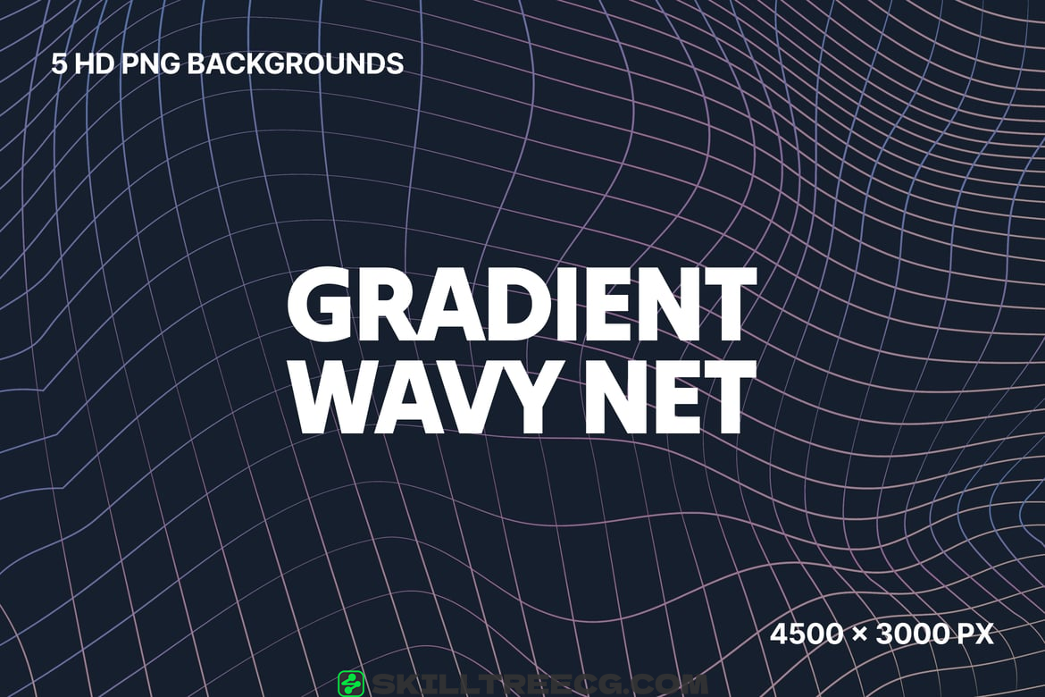 Gradient Wavy Net（082744）-技能树